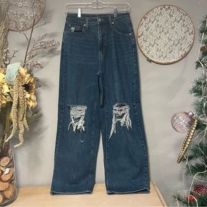 High Rise Baggy Jeans